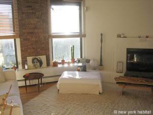 New York 2 Zimmer - Loft - Penthaus wohnungsvermietung - wohnzimmer (NY-12047) photo 8 von 11