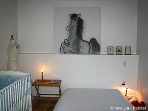 New York 2 Zimmer - Loft - Penthaus wohnungsvermietung - schlafzimmer (NY-12047) photo 1 von 1