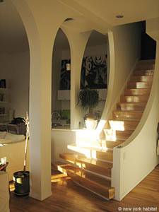 New York 2 Zimmer - Loft - Penthaus wohnungsvermietung - wohnzimmer (NY-12047) photo 7 von 11