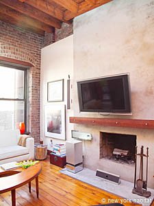 New York 1 Bedroom - Loft - Penthouse accommodation - living room (NY-12061) photo 4 of 7