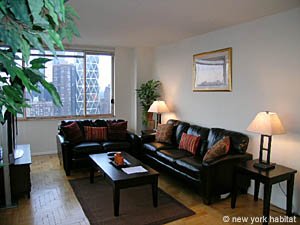 New York 2 Bedrooms accommodation - living room (NY-12097) photo 2 of 4