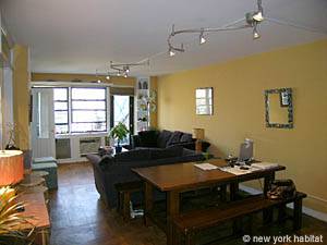 New York 4 Zimmer ferienwohnung - wohnzimmer (NY-12117) photo 2 von 5