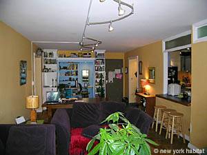 New York 4 Zimmer ferienwohnung - wohnzimmer (NY-12117) photo 4 von 5