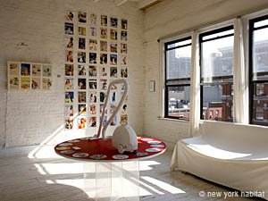 New York 6 Zimmer wohngemeinschaft - wohnzimmer (NY-12153) photo 3 von 7
