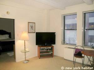 New York 2 Zimmer wohnungsvermietung - wohnzimmer (NY-12206) photo 3 von 5