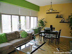 New York 2 Bedrooms apartment - living room (NY-12258) photo 1 of 8
