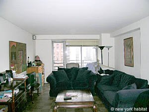 New York 3 Zimmer wohnungsvermietung - wohnzimmer (NY-12262) photo 1 von 3