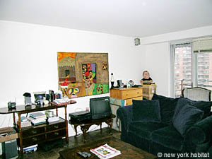 New York 3 Zimmer wohnungsvermietung - wohnzimmer (NY-12262) photo 2 von 3
