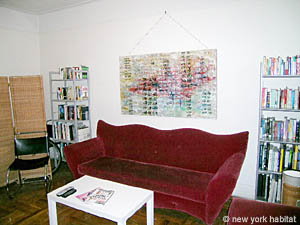 New York 3 Zimmer wohngemeinschaft - wohnzimmer (NY-12286) photo 2 von 4
