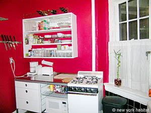 New York 3 Zimmer wohngemeinschaft - k&uuml;che (NY-12286) photo 2 von 4