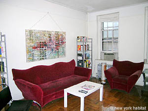 New York 3 Zimmer wohngemeinschaft - wohnzimmer (NY-12286) photo 1 von 4