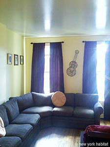 New York 2 Bedrooms roommate share apartment living room photo 2
