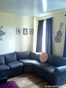 New York 2 Bedrooms roommate share apartment living room photo 11