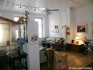 New York 2 Bedrooms - Loft accommodation - living room 1 (NY-12336) photo 3 of 7