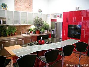 New York 1 Camera - Loft - Duplex - Casa di citt&agrave; appartamento - cucina (NY-12378) photo 3 di 4