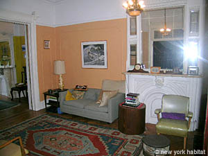 New York 1 Bedroom - Duplex - Townhouse apartment living room 1 photo 3