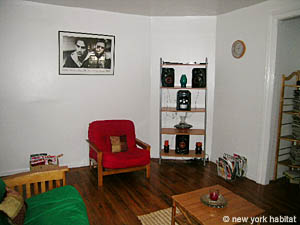 New York 2 Bedroom roommate share apartment - living room (NY-12463) photo 5 of 5
