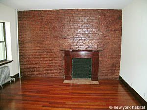 New York 2 Bedrooms unfurnished apartment rental living room photo 6