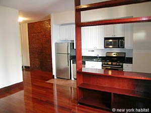 New York 2 Bedrooms unfurnished apartment rental kitchen photo 13