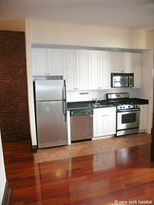 New York 2 Bedrooms unfurnished apartment rental kitchen photo 14