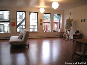 New York 4 Camere appartamento da dividere - soggiorno (NY-12482) photo 5 di 5