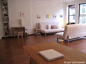 New York 4 Camere appartamento da dividere - soggiorno (NY-12482) photo 4 di 5