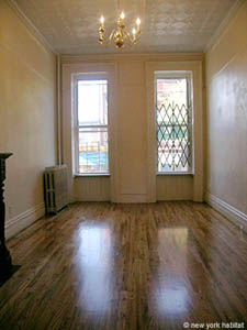 New York 1 Bedroom unfurnished apartment rental living room photo 2