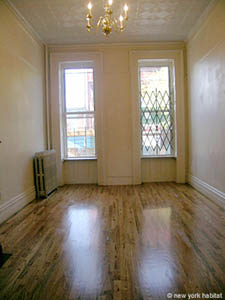 New York 1 Bedroom unfurnished apartment rental living room photo 3