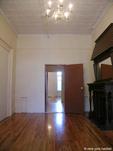 New York 1 Bedroom unfurnished apartment rental living room photo 7