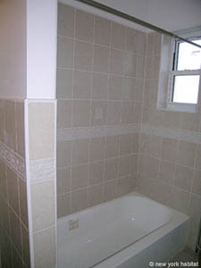 New York 1 Bedroom unfurnished apartment rental bathroom photo 11