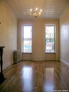 New York 1 Bedroom unfurnished apartment rental living room photo 23