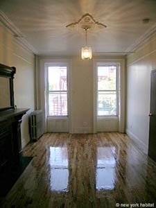 New York 2 Bedrooms unfurnished apartment rental living room photo 1