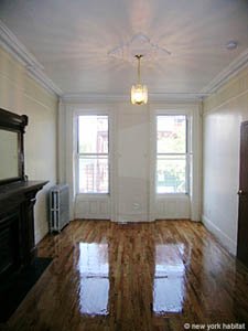 New York 2 Bedrooms unfurnished apartment rental living room photo 2