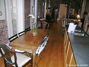 New York T3 - Duplex - Maison citadine appartements location vacances - cuisine (NY-12532) photo 6 de 6