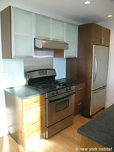 New York 1 Bedroom - Loft unfurnished apartment rental kitchen photo 6