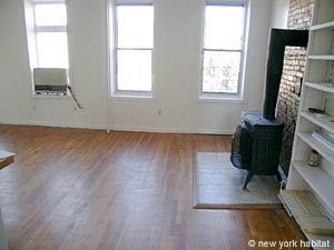 New York 2 Bedroom - Loft unfurnished apartment rental - living room (NY-12574) photo 1 of 5