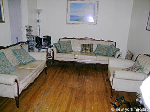 New York 3 Zimmer wohngemeinschaft - wohnzimmer (NY-12594) photo 2 von 4