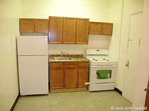 New York Studio unfurnished apartment rental kitchen photo 8