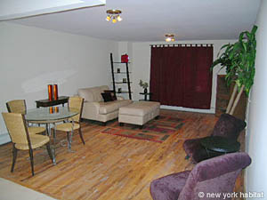 New York 3 Zimmer wohnungsvermietung - wohnzimmer (NY-12654) photo 2 von 6