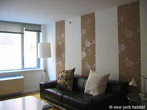 Nueva York 1 Dormitorio alojamiento - sala (NY-12665) photo 3 de 5