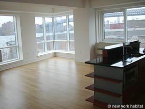 New York 3 Bedrooms unfurnished apartment rental living room photo 24