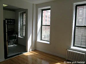New York 2 Bedrooms unfurnished apartment rental living room photo 17
