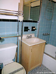 New York Studio unfurnished apartment rental bathroom photo 14
