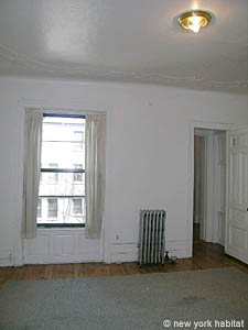 New York Studio unfurnished apartment rental living room photo 22