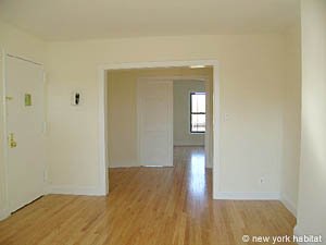 New York 2 Bedrooms unfurnished apartment rental living room photo 6