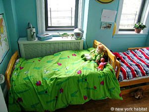 New York 3 Zimmer wohnung bed breakfast - schlafzimmer 2 (NY-12723) photo 1 von 7