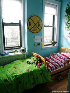 New York 3 Zimmer wohnung bed breakfast - schlafzimmer 2 (NY-12723) photo 3 von 7