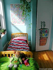 New York 3 Zimmer wohnung bed breakfast - schlafzimmer 2 (NY-12723) photo 4 von 7