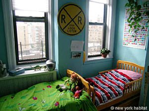 New York 3 Zimmer wohnung bed breakfast - schlafzimmer 2 (NY-12723) photo 2 von 7