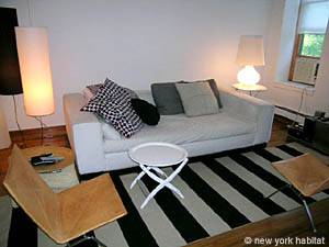 Nueva York 1 Dormitorio alojamiento - sala (NY-12730) photo 2 de 13